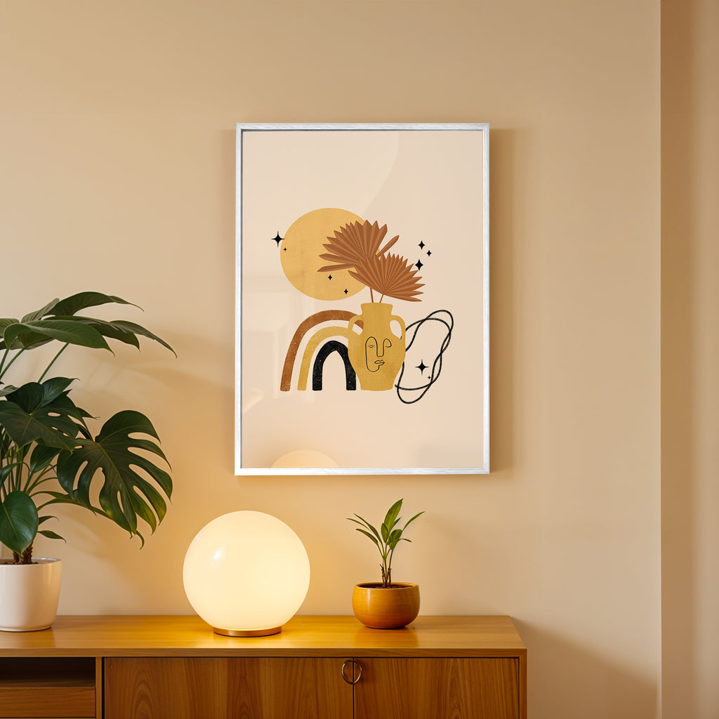 Whimsical Nature Abstract Wall Art (AB1)