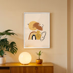 Whimsical Nature Abstract Wall Art (AB1)