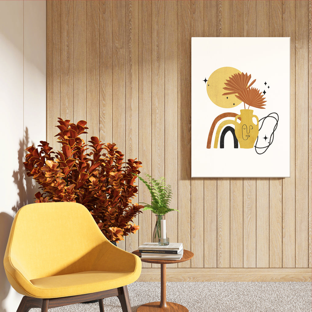 Whimsical Nature Abstract Wall Art (AB1)