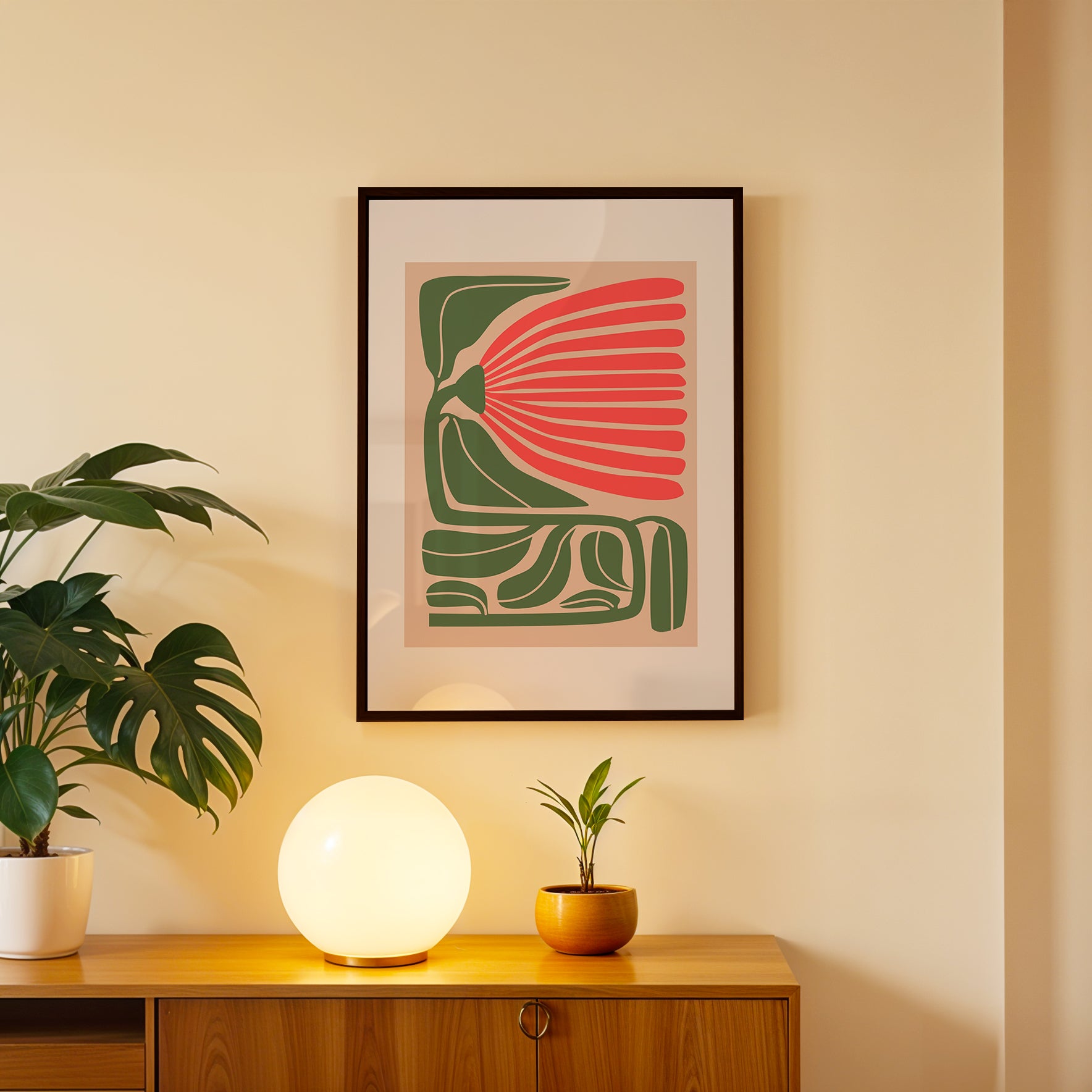 Harmony Abstract Wall Art Frame (AB10)