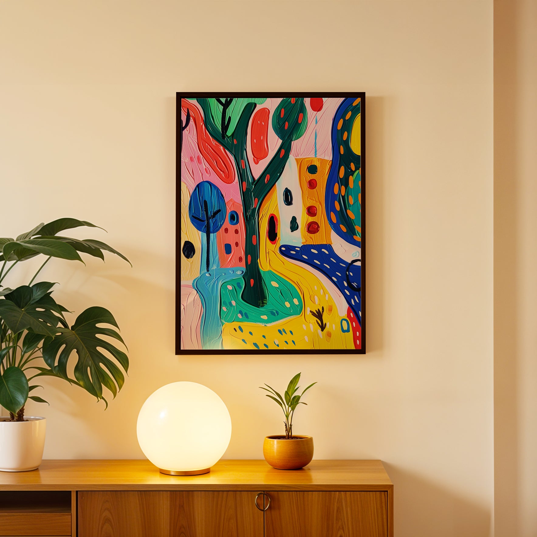 Expression Pop Abstract Wall Decor (AB12)