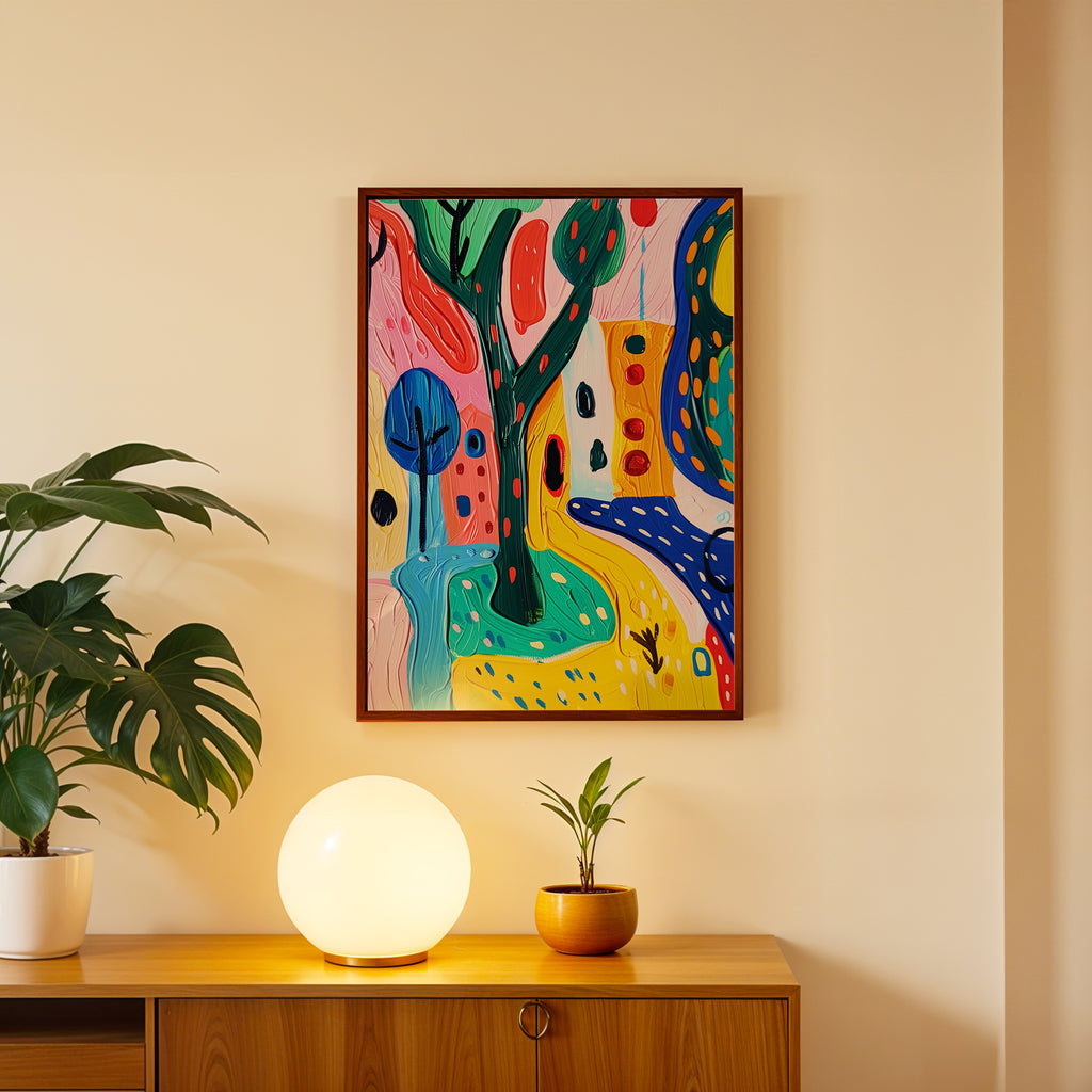 Expression Pop Abstract Wall Decor (AB12)