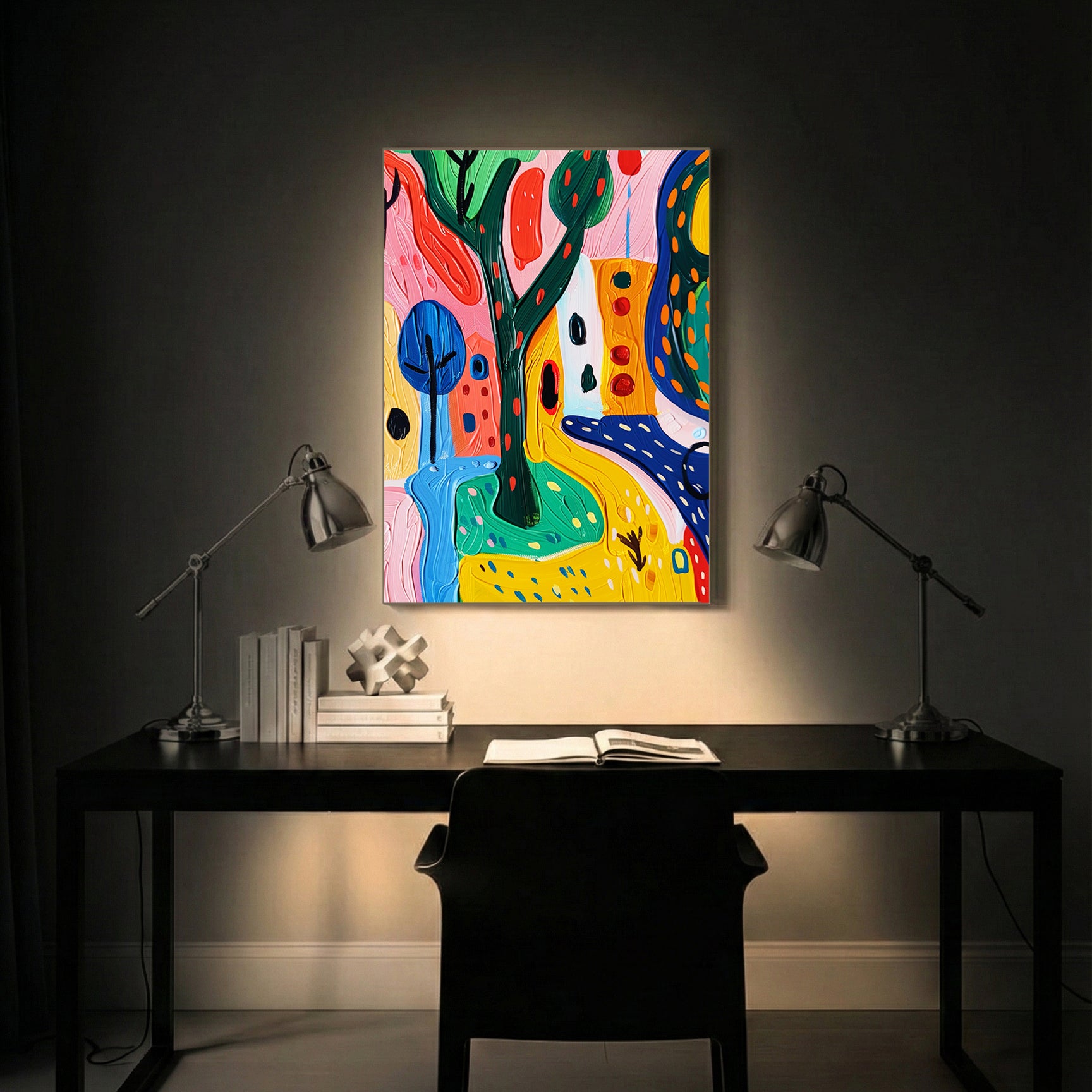 Expression Pop Abstract Wall Decor (AB12)