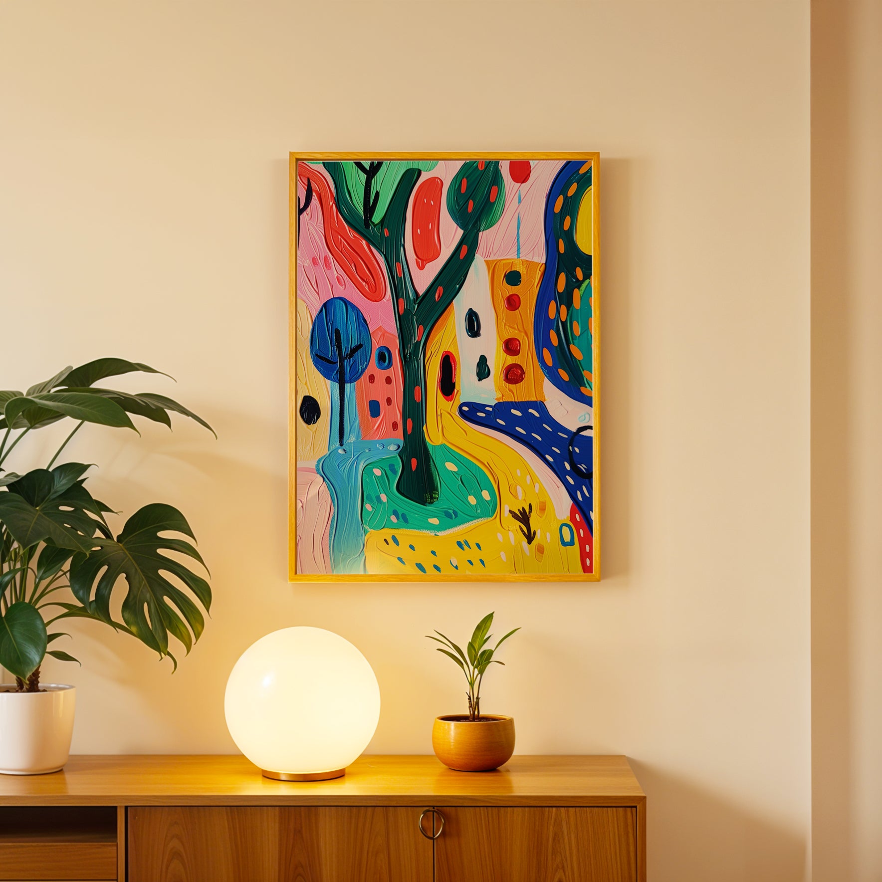 Expression Pop Abstract Wall Decor (AB12)