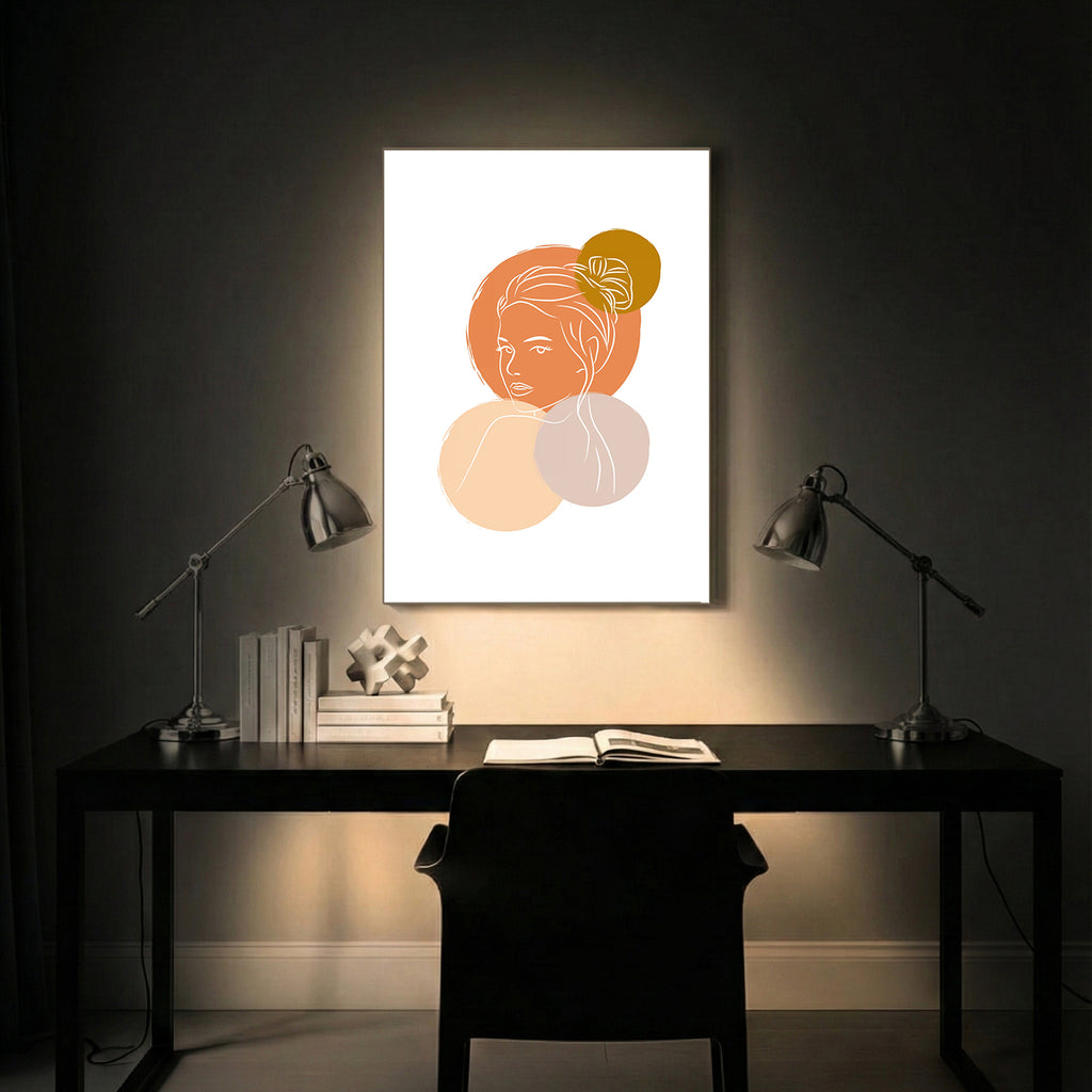 Organic Balance – Contemporary Wall Frame (AB13)