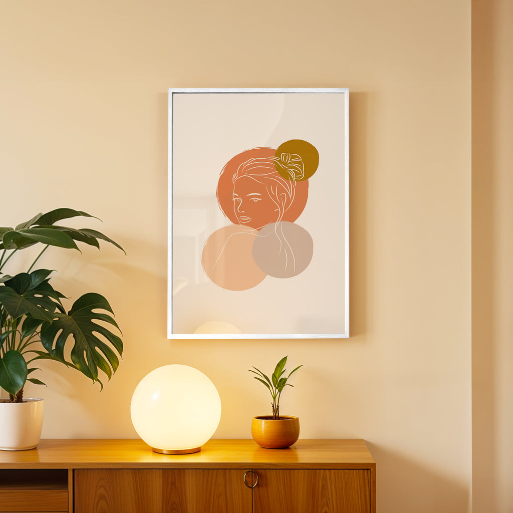 Organic Balance – Contemporary Wall Frame (AB13)