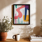 Playful Forms – Modern Abstract Frame (AB16)