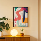 Playful Forms – Modern Abstract Frame (AB16)