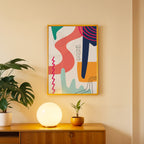 Playful Forms – Modern Abstract Frame (AB16)