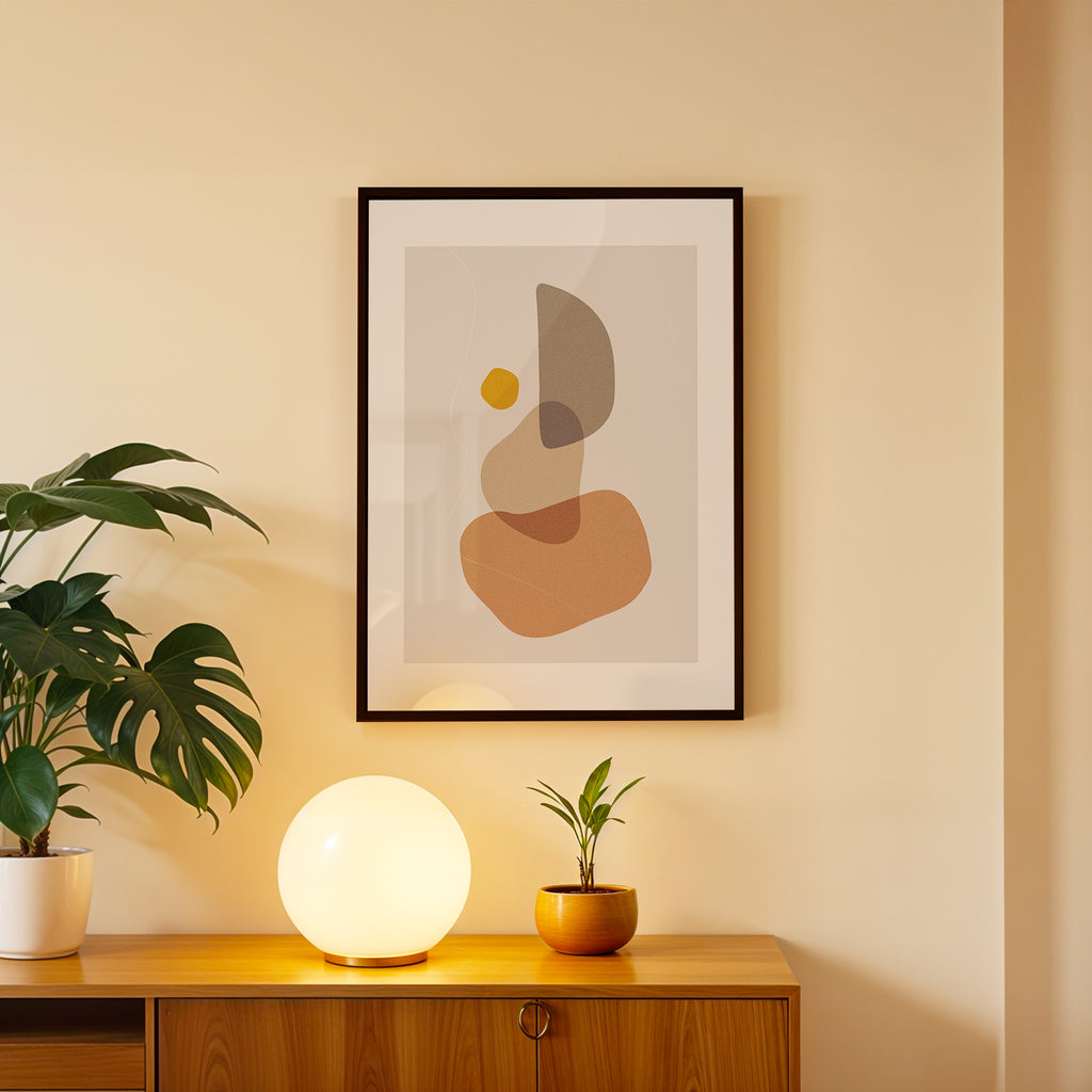 Elegant Minimal Abstract Art Frame (AB17)