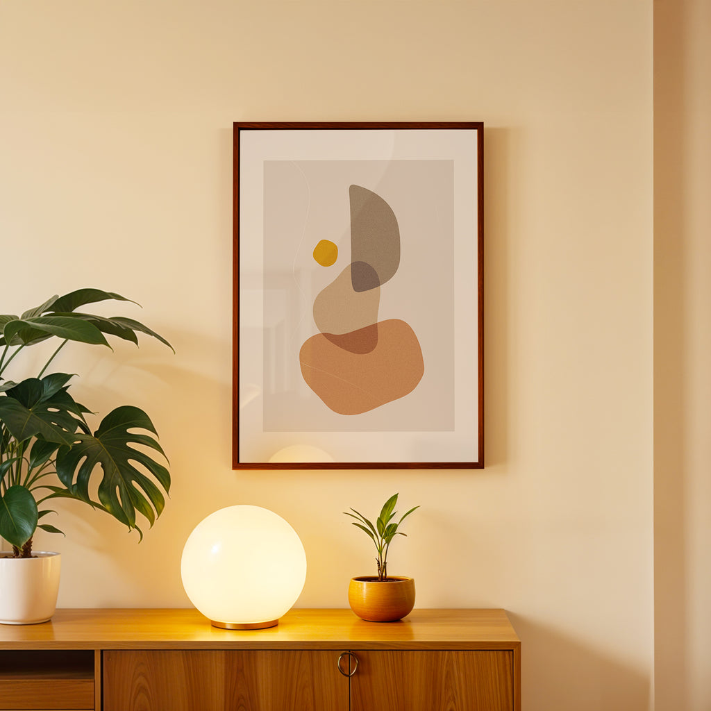 Elegant Minimal Abstract Art Frame (AB17)