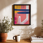 Bold Contrast – Abstract Wall Art Frame (AB18)