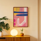 Bold Contrast – Abstract Wall Art Frame (AB18)