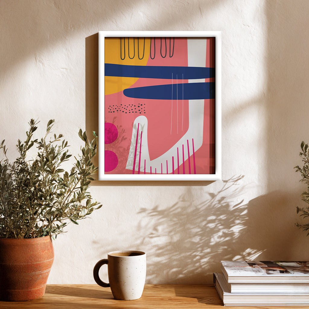 Bold Contrast – Abstract Wall Art Frame (AB18)