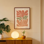Botanical Balance – Contemporary Wall Frame (AB2)