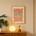 Botanical Balance – Contemporary Wall Frame (AB2)
