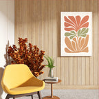 Botanical Balance – Contemporary Wall Frame (AB2)