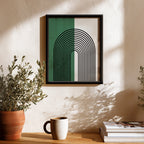 Earth & Green Modern Wall Art Frame (AB20)