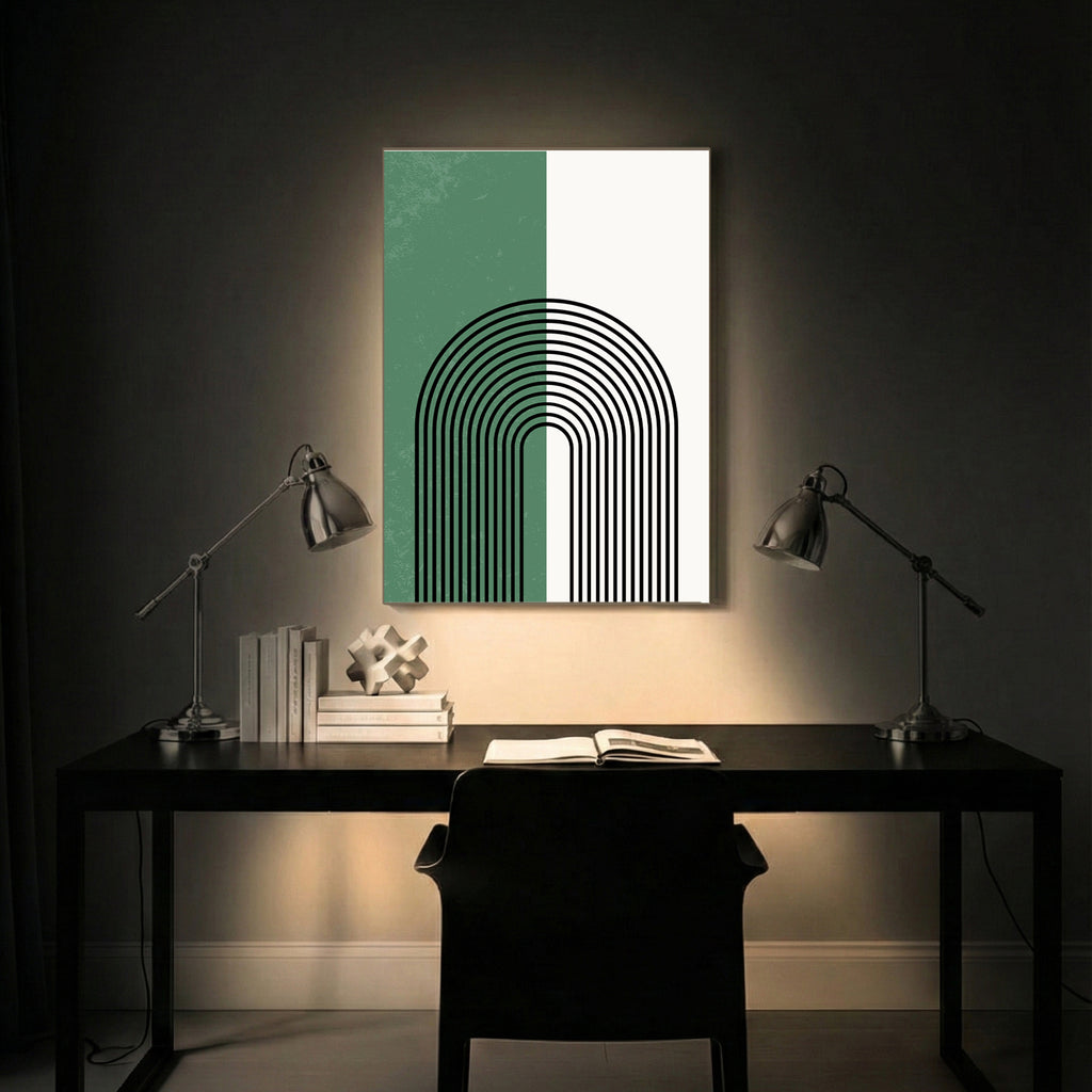 Earth & Green Modern Wall Art Frame (AB20)