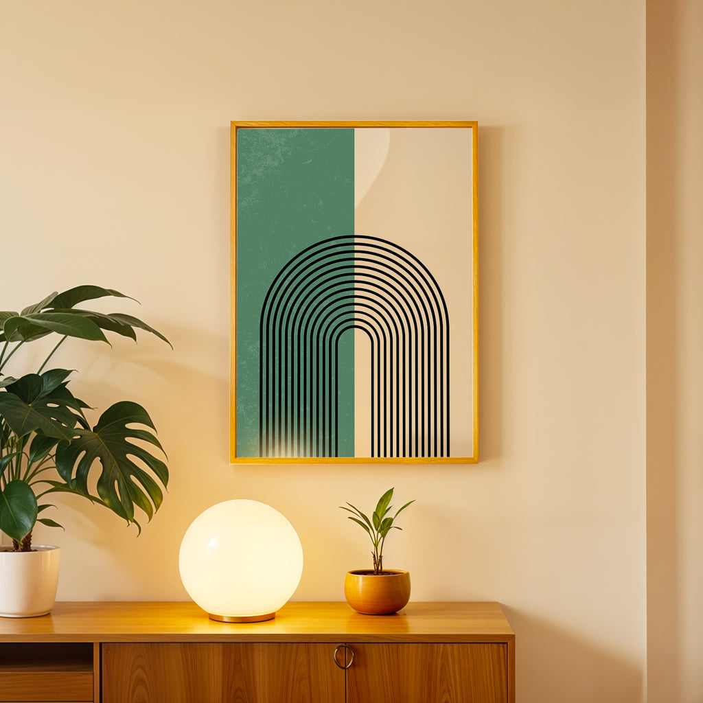 Earth & Green Modern Wall Art Frame (AB20)