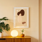 Calm Neutrals Abstract Wall Decor (AB28)