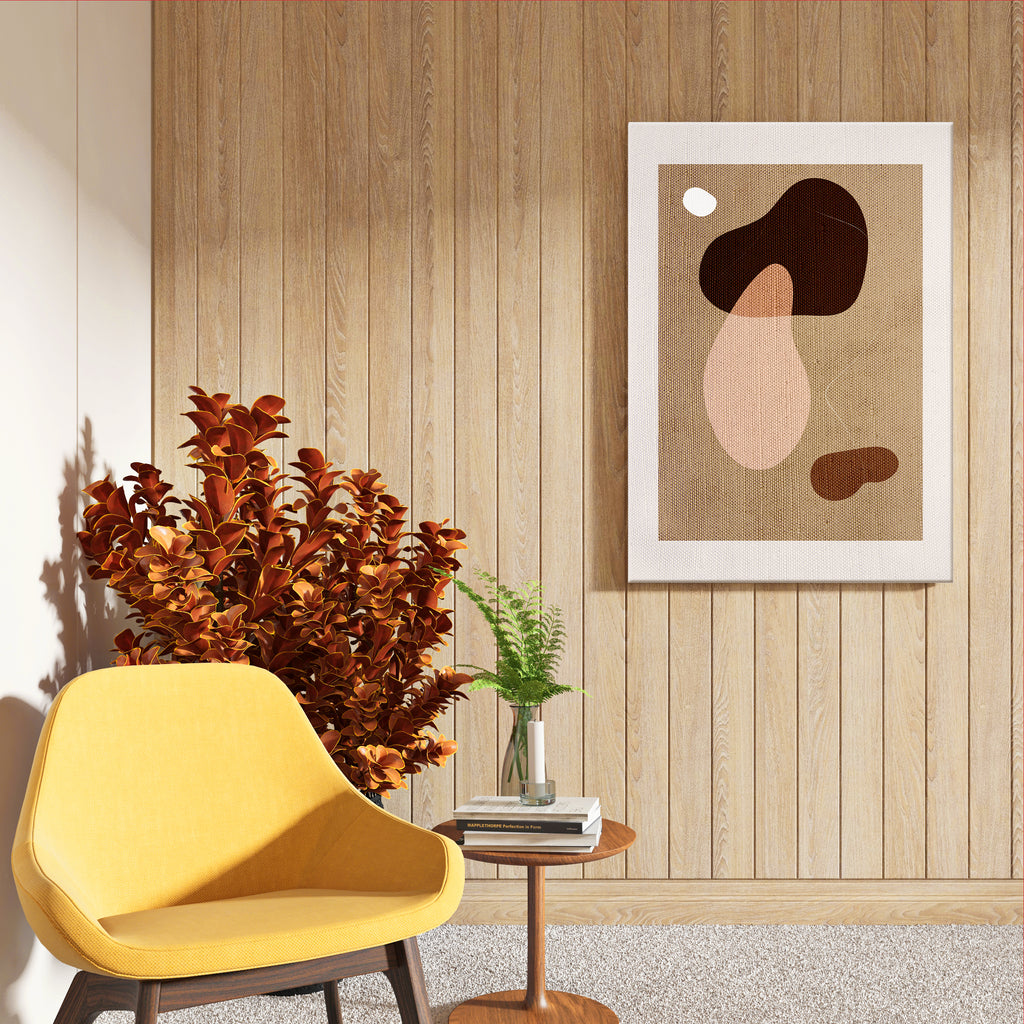 Calm Neutrals Abstract Wall Decor (AB28)