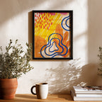 Dynamic Color Fusion Abstract Wall Decor (AB29)