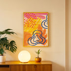 Dynamic Color Fusion Abstract Wall Decor (AB29)