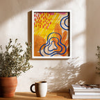 Dynamic Color Fusion Abstract Wall Decor (AB29)