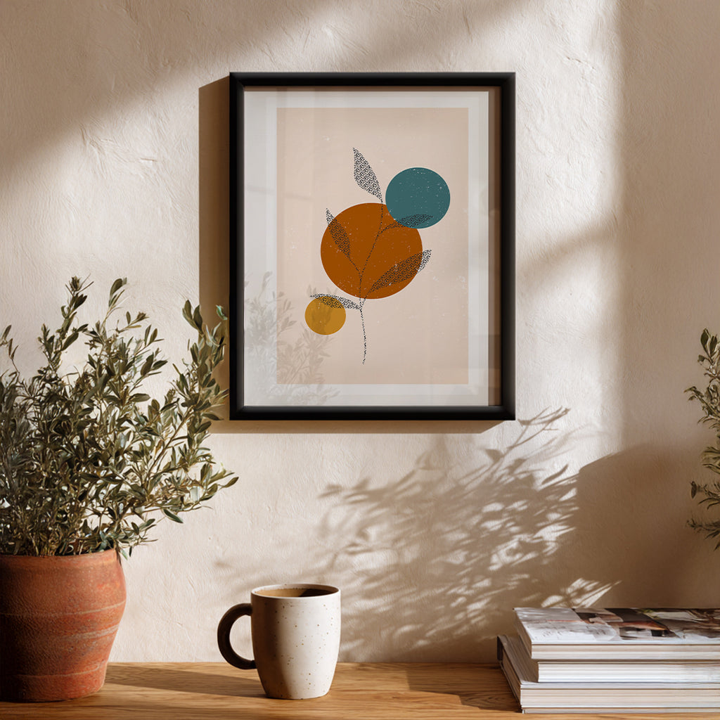 Soft Seasonal Abstract Art Wall (AB32)