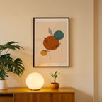 Soft Seasonal Abstract Art Wall (AB32)