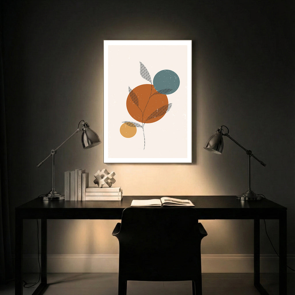 Soft Seasonal Abstract Art Wall (AB32)