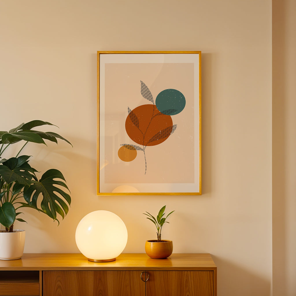 Soft Seasonal Abstract Art Wall (AB32)
