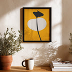 Sun & Stem Abstract Wall Art (AB36)
