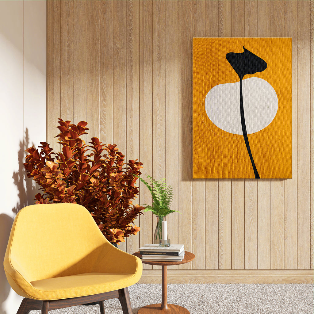 Sun & Stem Abstract Wall Art (AB36)