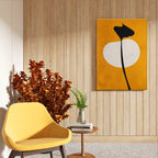 Sun & Stem Abstract Wall Art (AB36)