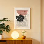 Expressive Botanica – Contemporary Wall Frame (AB37)