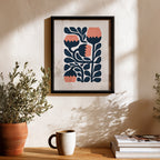 Timeless Floral Abstract Art Frame (AB5)