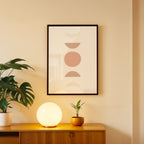 Neutral Totems Abstract Wall Art (AB40)