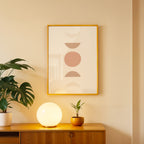 Neutral Totems Abstract Wall Art (AB40)