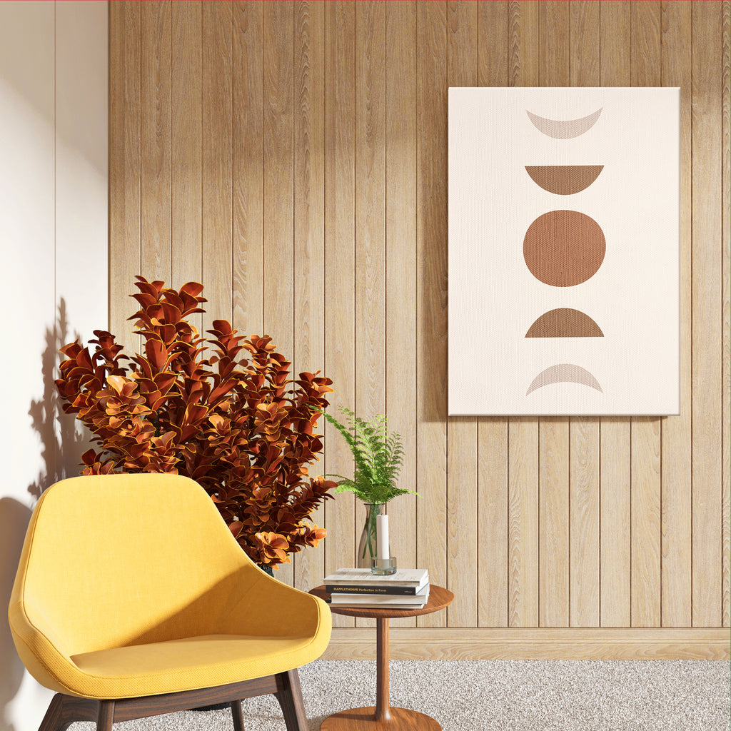 Neutral Totems Abstract Wall Art (AB40)