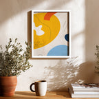 Bright Orbit Abstract Art Wall (AB41)