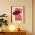 Rose Balance – Abstract Wall Art Frame (AB44)