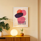 Rose Balance – Abstract Wall Art Frame (AB44)