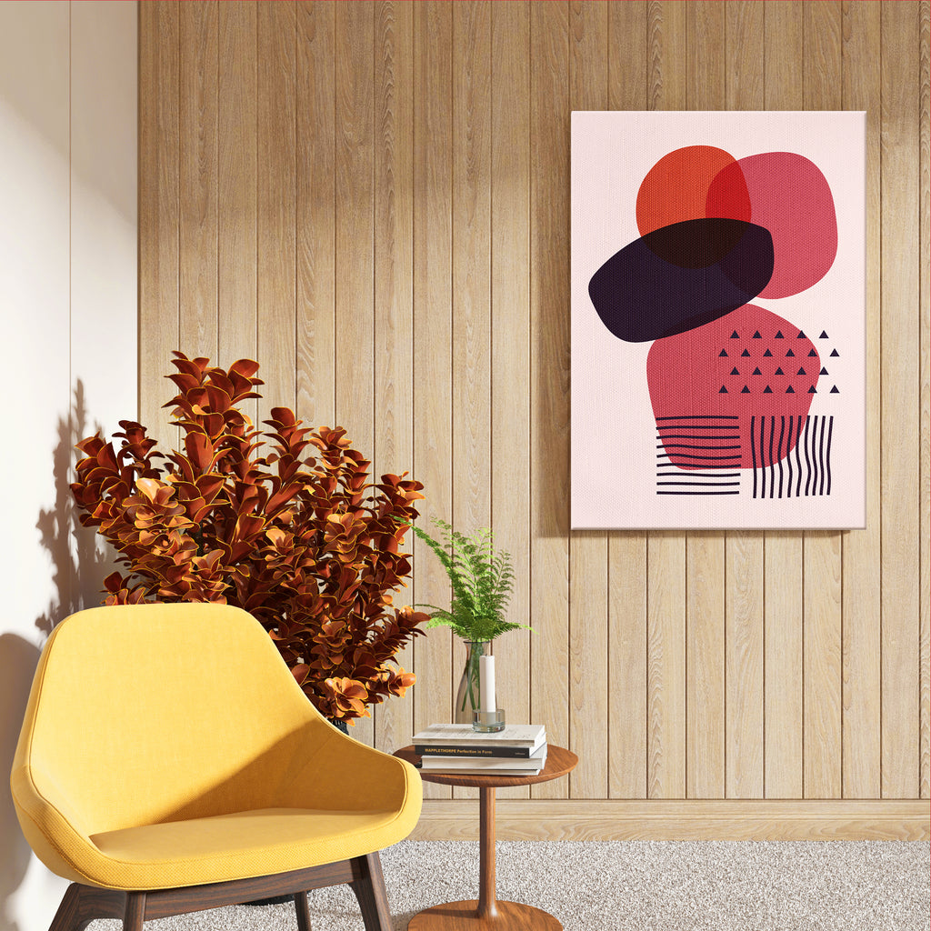 Rose Balance – Abstract Wall Art Frame (AB44)