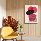 Rose Balance – Abstract Wall Art Frame (AB44)