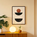 Stacked Balance – Abstract Wall Art Frame (AB46)
