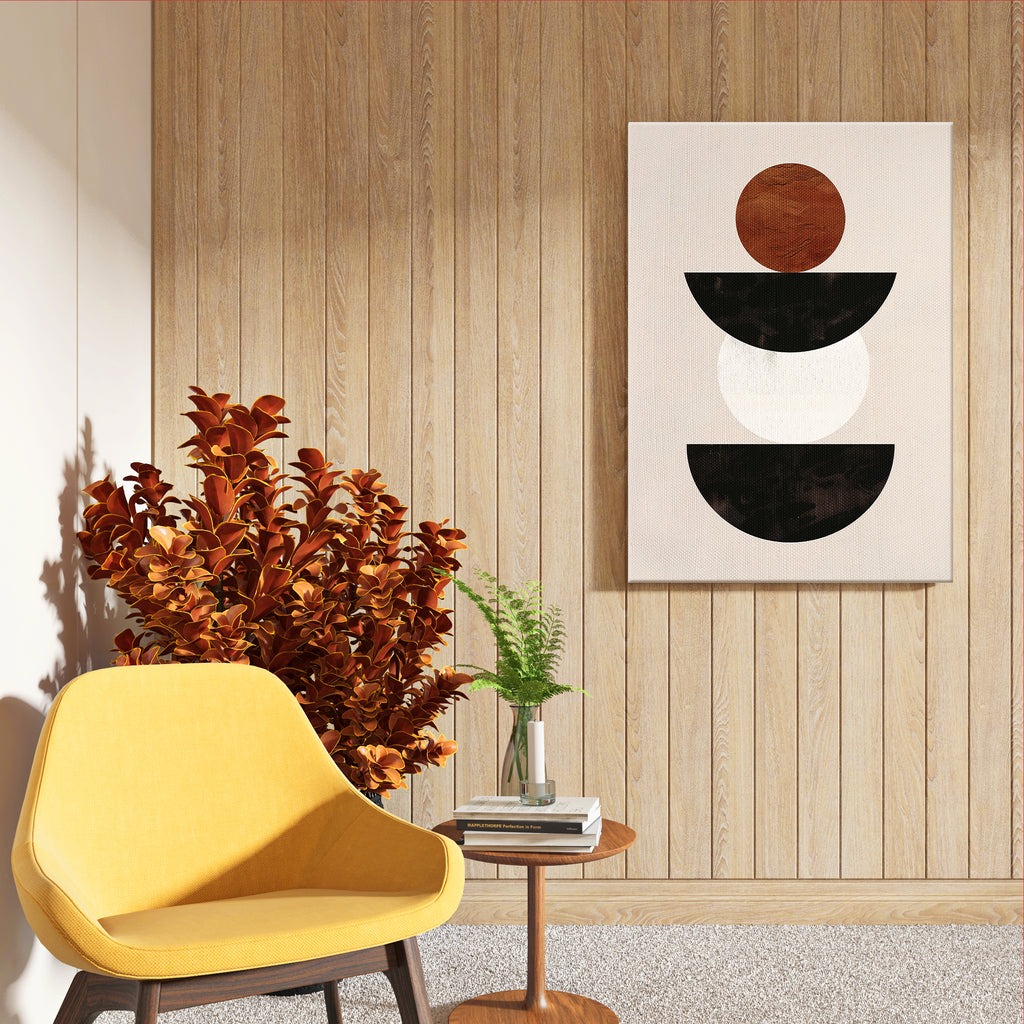Stacked Balance – Abstract Wall Art Frame (AB46)