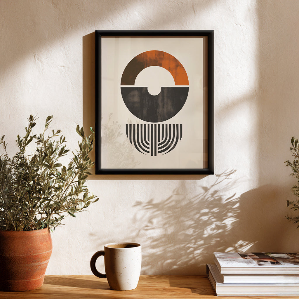 Timeless Symbol Abstract Art Frame (AB47)