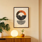 Timeless Symbol Abstract Art Frame (AB47)